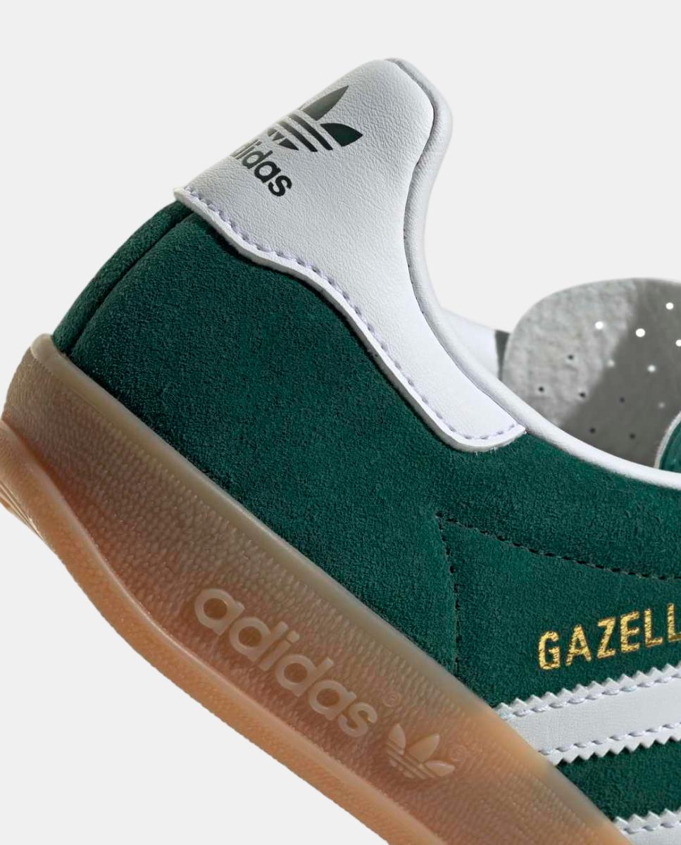Sapatilhas de Casual de criança GAZELLE INDOOR J Adidas Verde-7