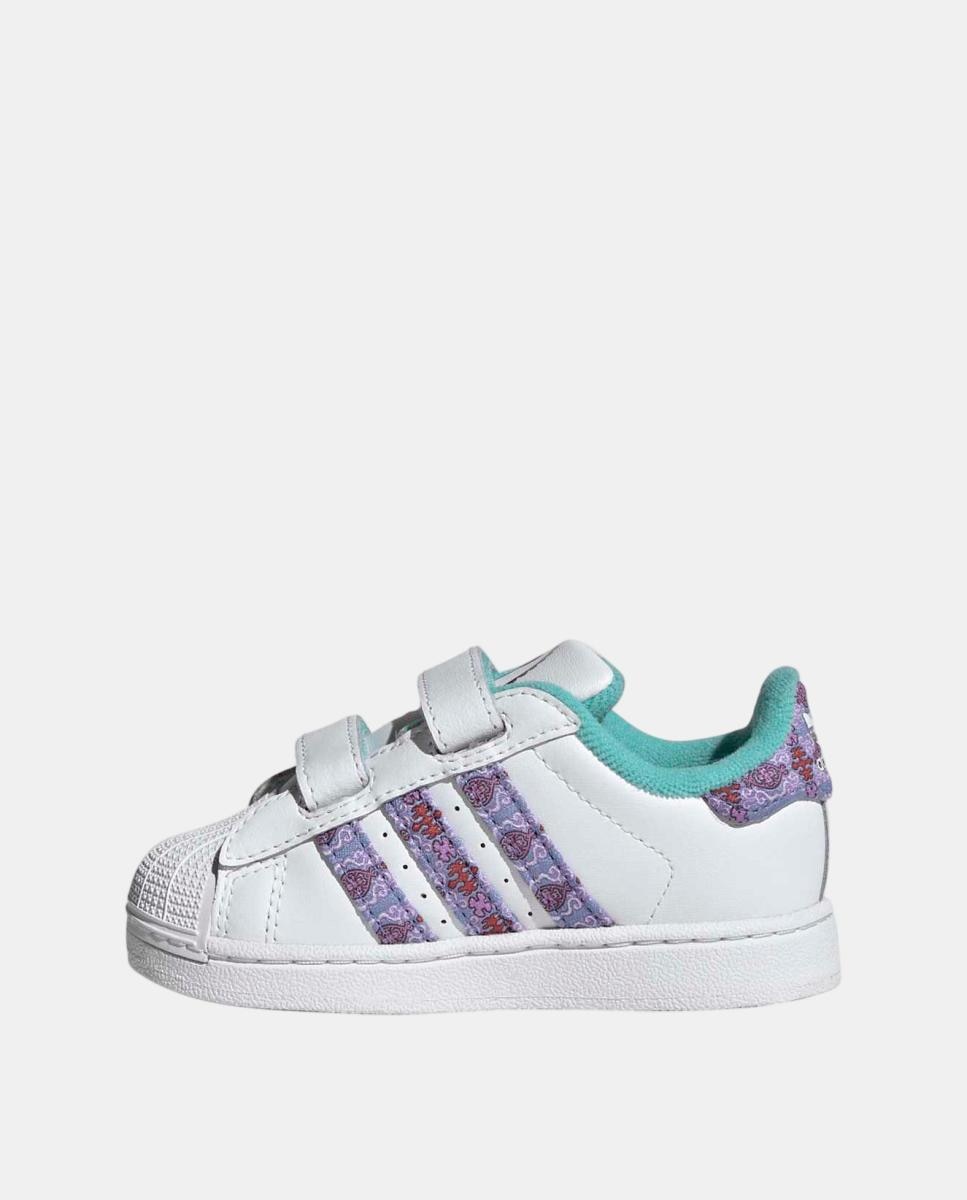 Sapatilhas Casual de Bebés SUPERSTAR II CF I Adidas Branco-4