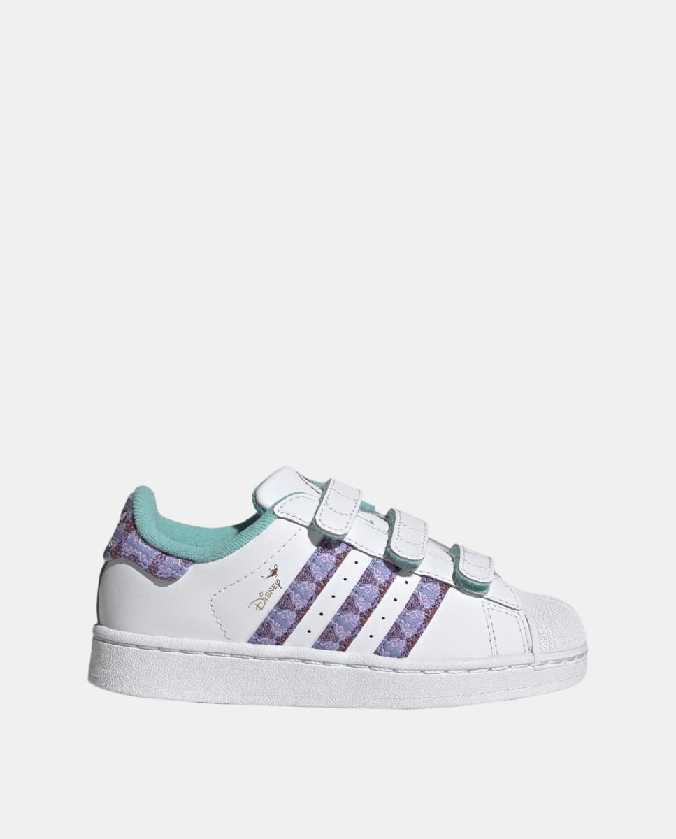 Zapatillas de Casual de Niños SUPERSTAR II CF C Adidas - Blanco Blanco-1