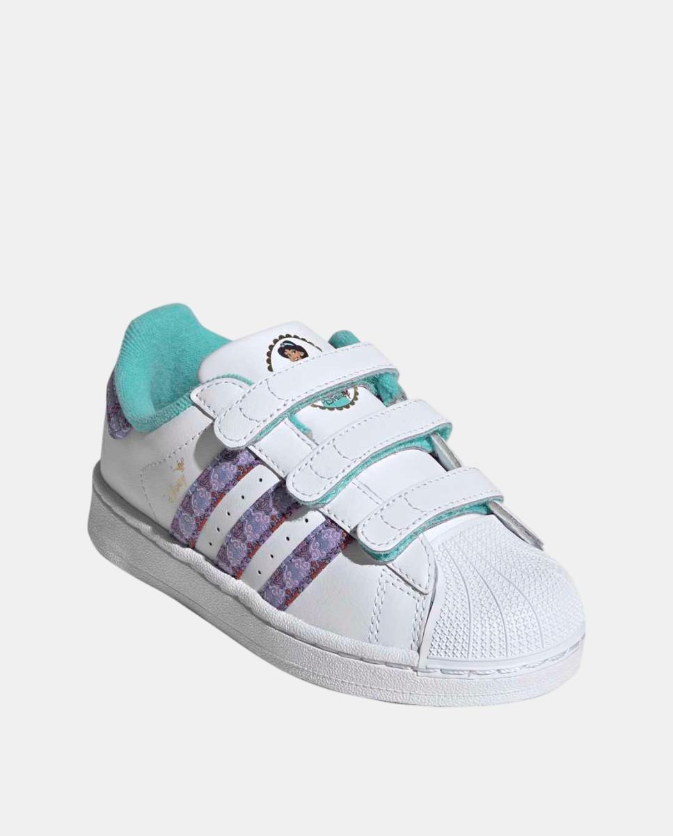 Zapatillas de Casual de Niños SUPERSTAR II CF C Adidas - Blanco Blanco-2