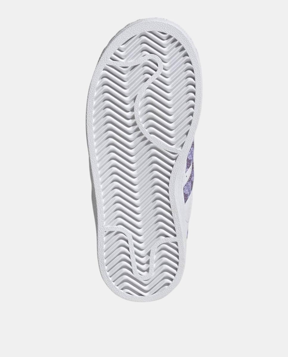 Zapatillas de Casual de Niños SUPERSTAR II CF C Adidas - Blanco Blanco-6