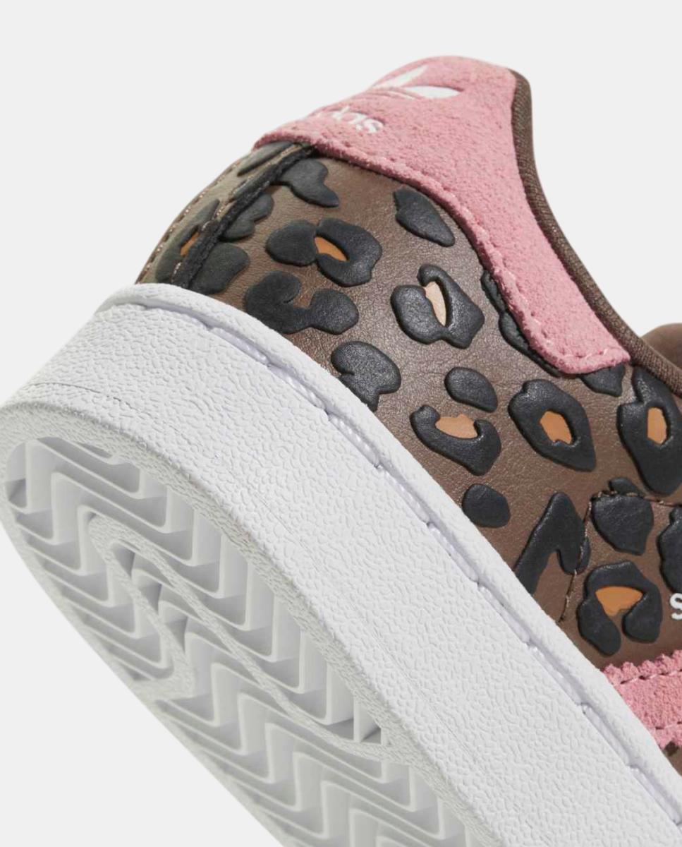 Sapatilhas Casual de crianças SUPERSTAR II C Adidas Castanho-8