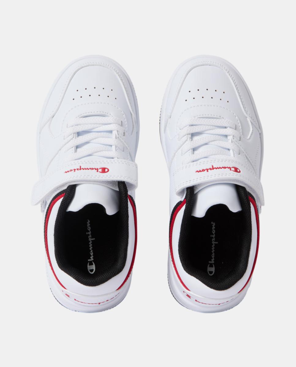Sapatilhas Casual de Menino RD18 Low Branco-3