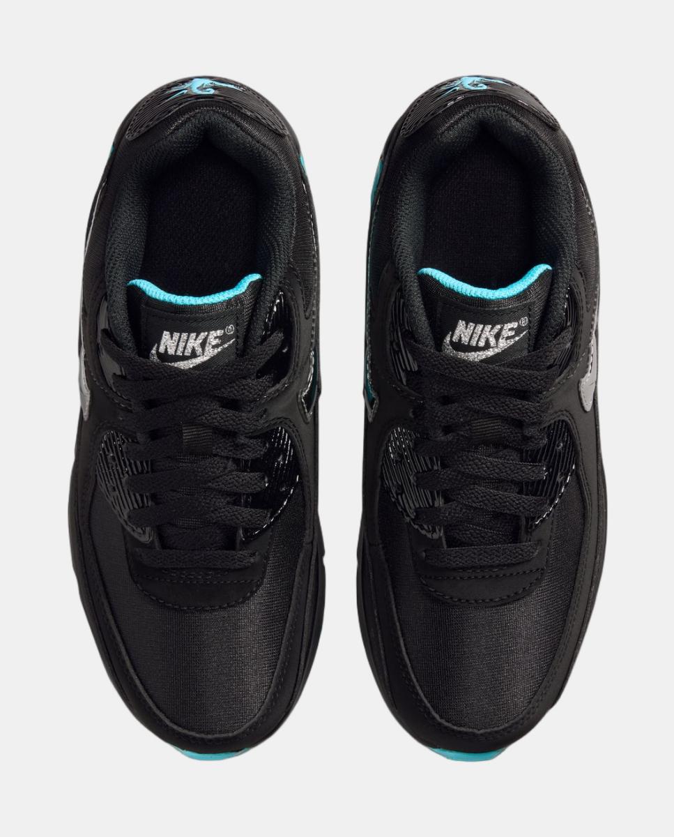 Sapatilhas Casual de Menino Air Max 90 SE (GS) Preto / Cinzento-3