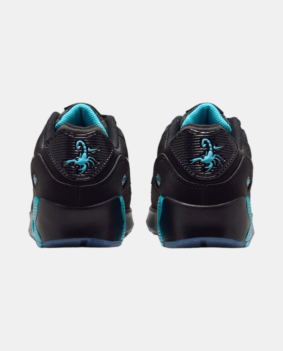 Sapatilhas Casual de Menino Air Max 90 SE (GS) Preto / Cinzento-5