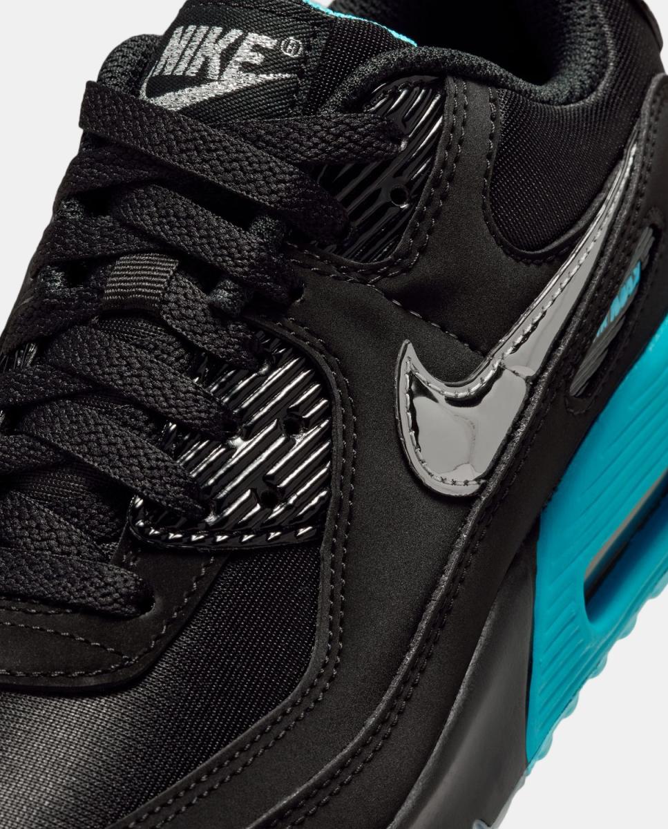 Sapatilhas Casual de Menino Air Max 90 SE (GS) Preto / Cinzento-7