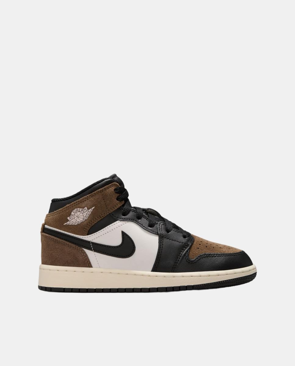 Imagen 1 de Zapatillas de Casual para Niño AIR JORDAN 1 MID (GS) Jordan Negro