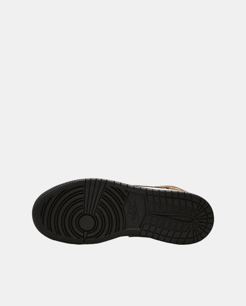 Imagen 7 de Zapatillas de Casual para Niño AIR JORDAN 1 MID (GS) Jordan - Negro Negro