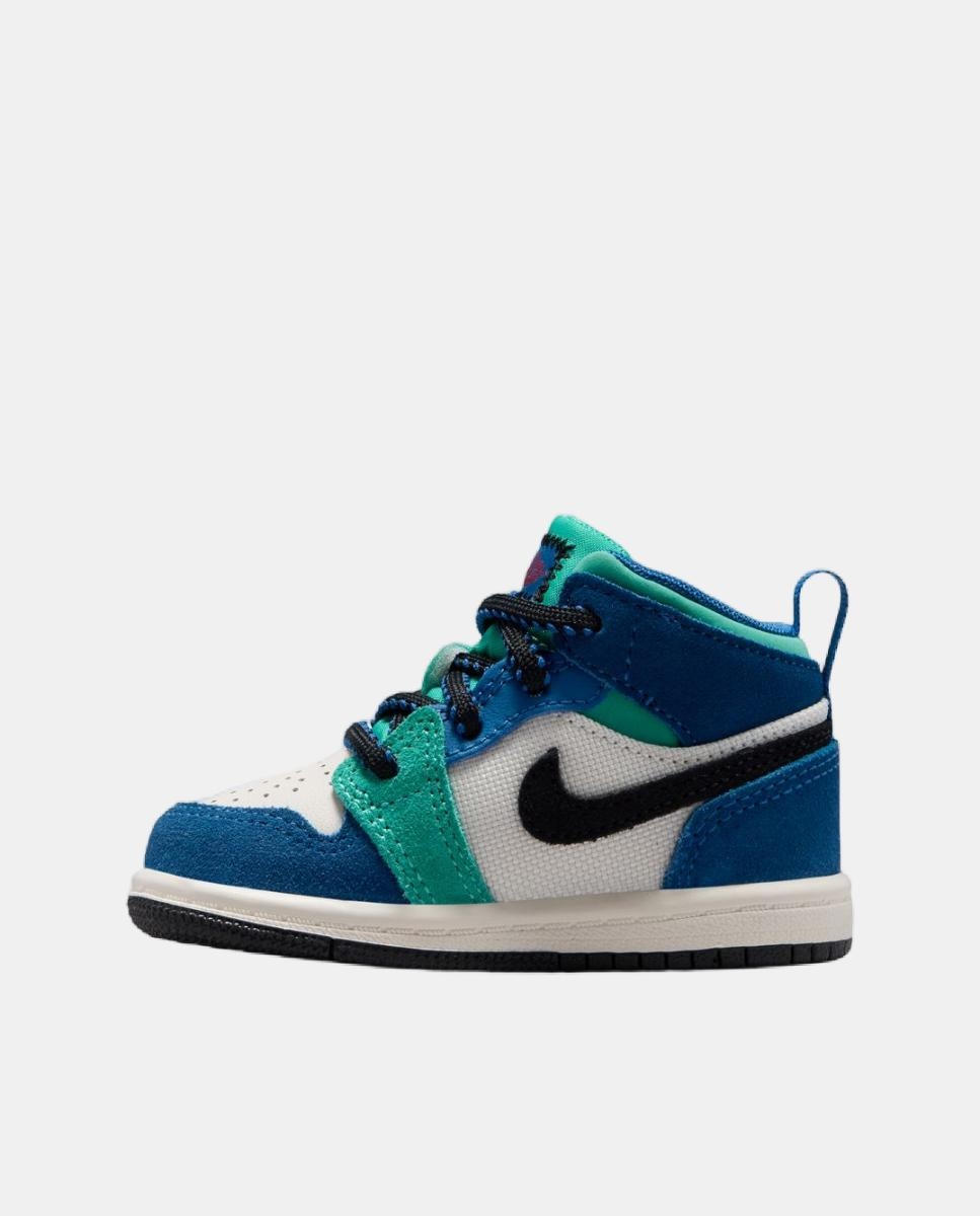 Sapatilhas Casual de Menino 1 Mid SE Branco-4