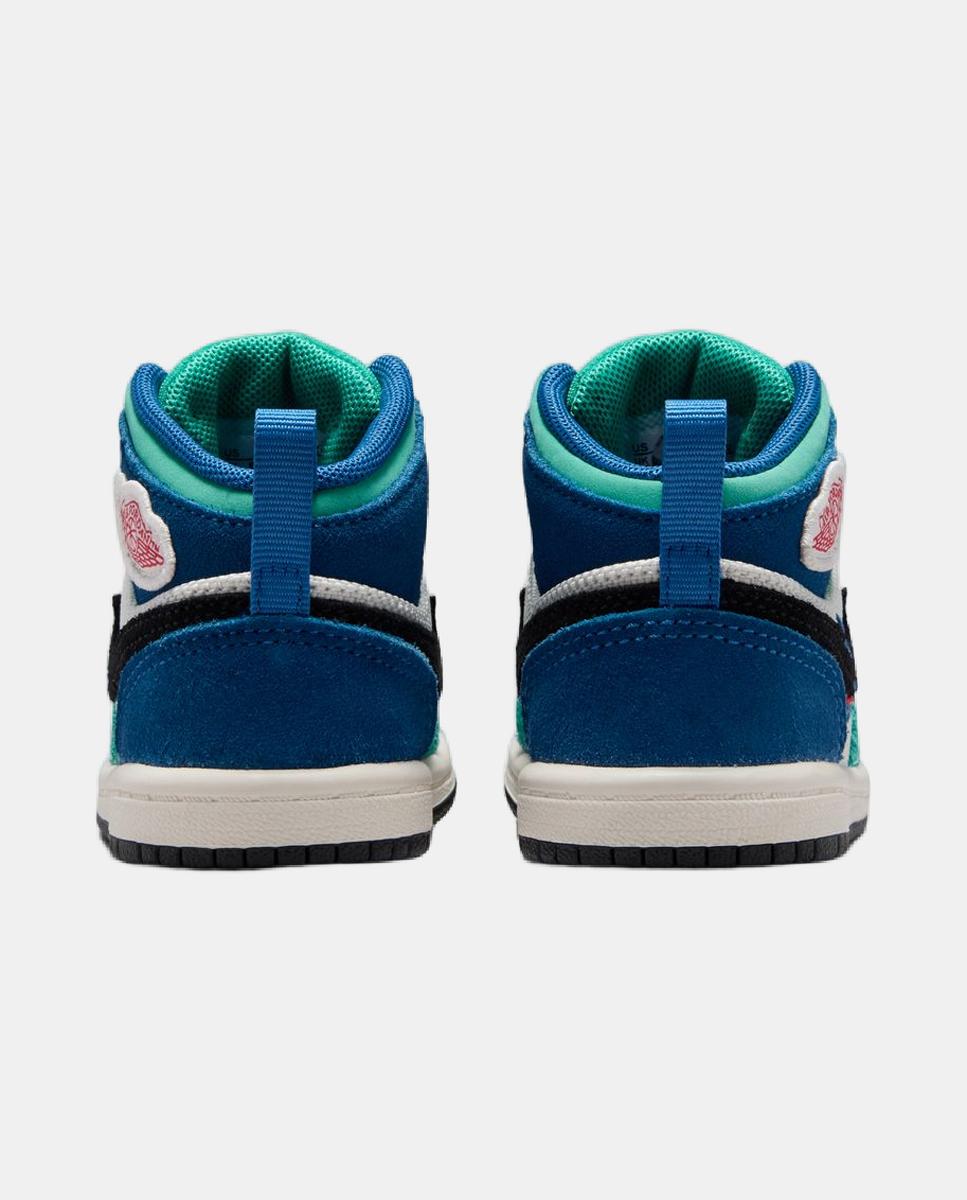 Sapatilhas Casual de Menino 1 Mid SE Branco-5