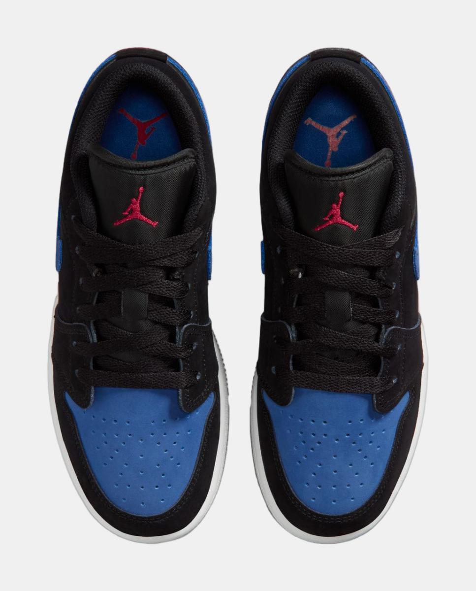 Sapatilhas Casual Para Criança Air Jordan 1 Low (Gs) Jordan Preto-3