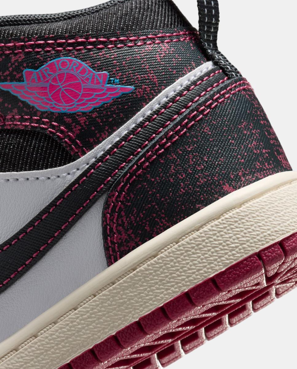 Sapatilhas Casual Para Criança Jordan 1 Mid Se (Ps) Jordan Vermelho-9