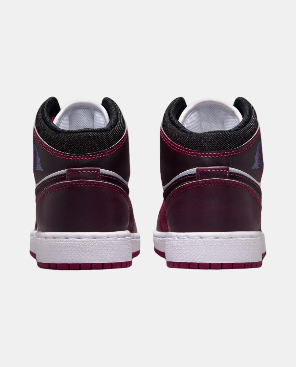 Sapatilhas Casual Para Criança Air Jordan 1 Mid Se (Gs) Jordan Vermelho-5