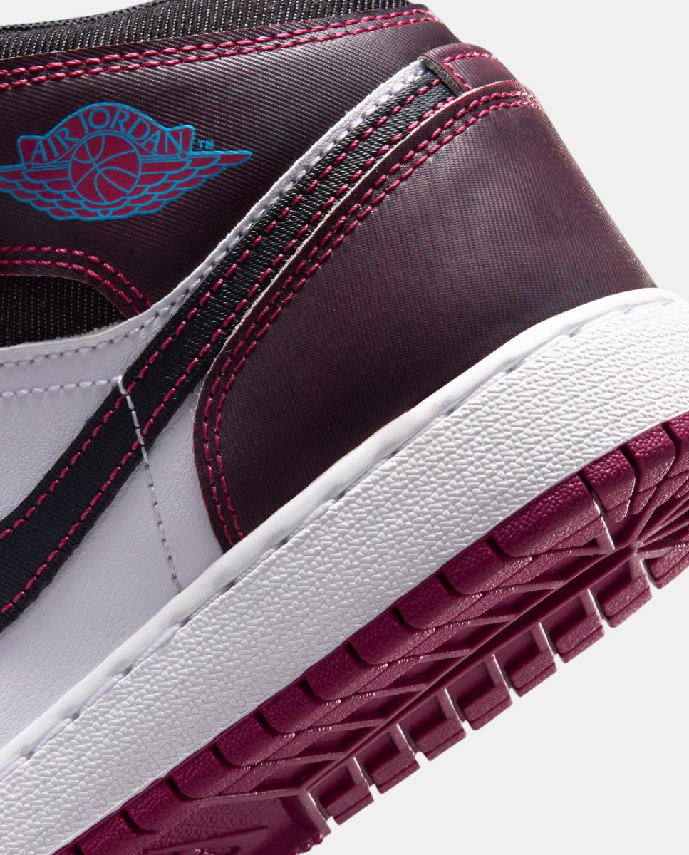 Sapatilhas Casual Para Criança Air Jordan 1 Mid Se (Gs) Jordan Vermelho-9