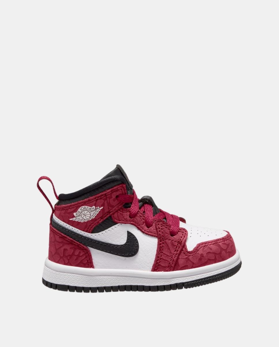 Zapatillas Casual de Niño JORDAN 1 MID SE (TD) Jordan - Rojo Rojo-1