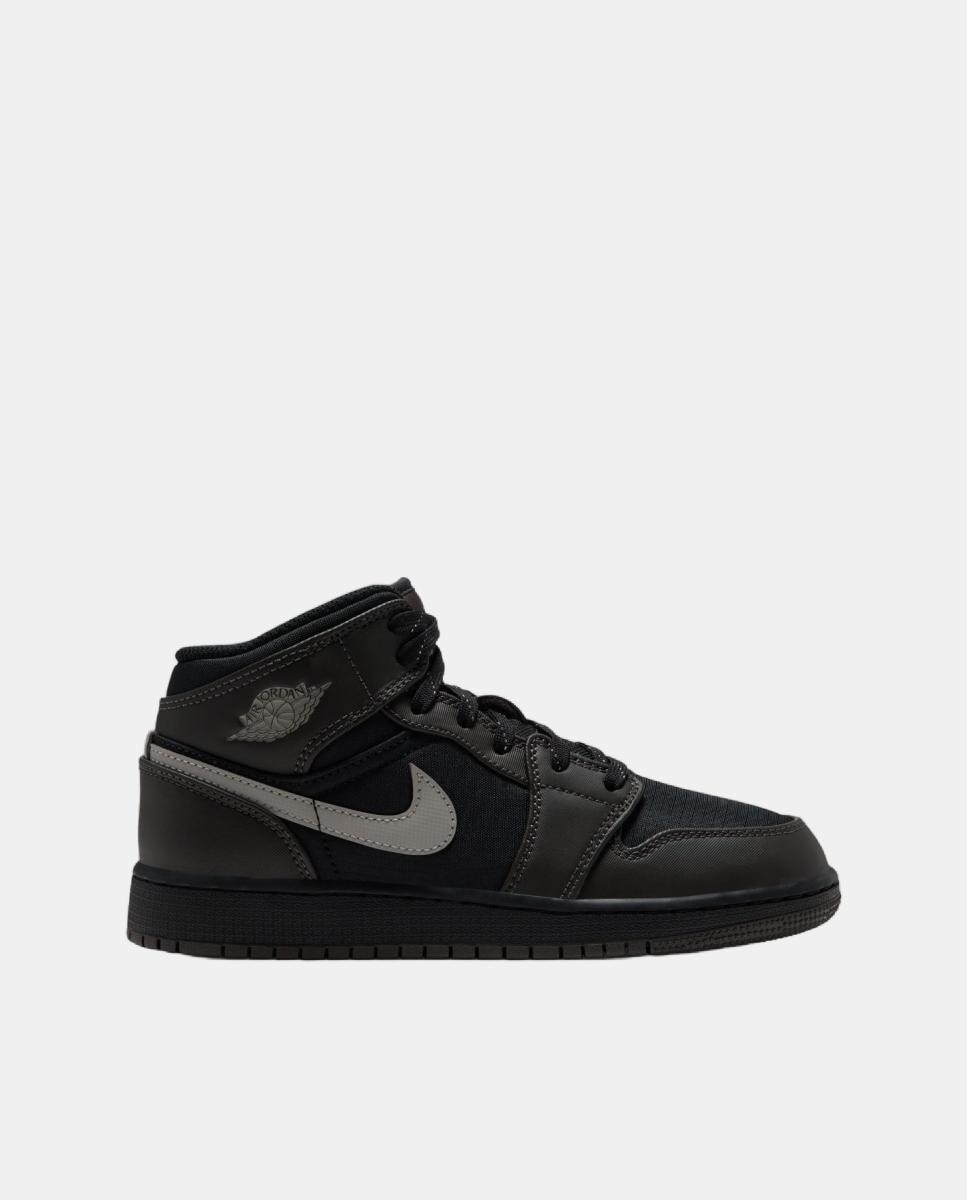 Zapatillas Casual de Niño AIR JORDAN 1 MID UTILITY GS Jordan - Negro Negro-1