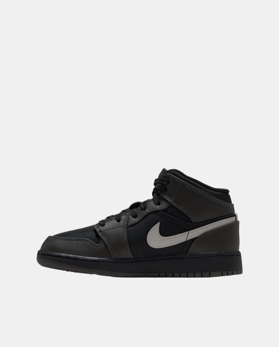 Zapatillas Casual de Niño AIR JORDAN 1 MID UTILITY GS Jordan - Negro Negro-5