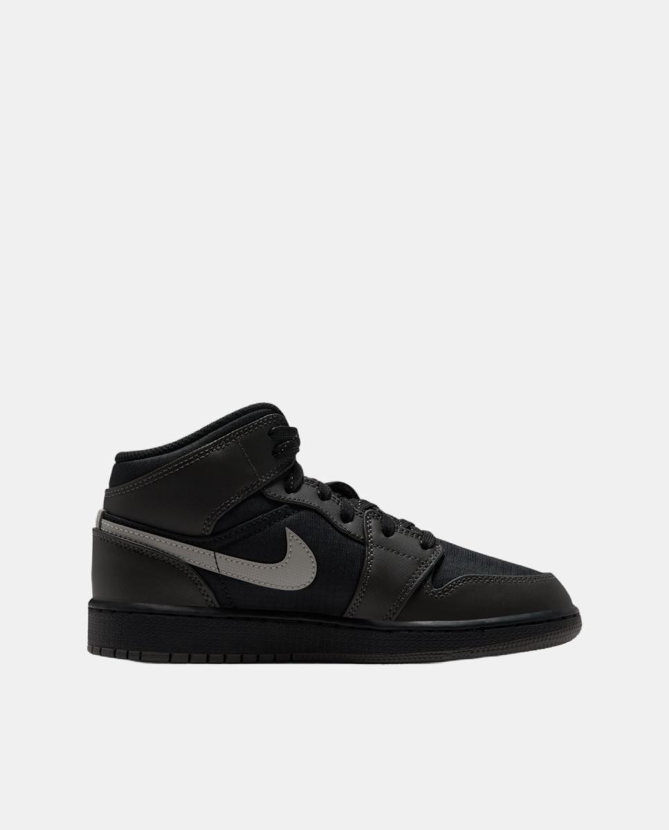 Zapatillas Casual de Niño AIR JORDAN 1 MID UTILITY GS Jordan - Negro Negro-10