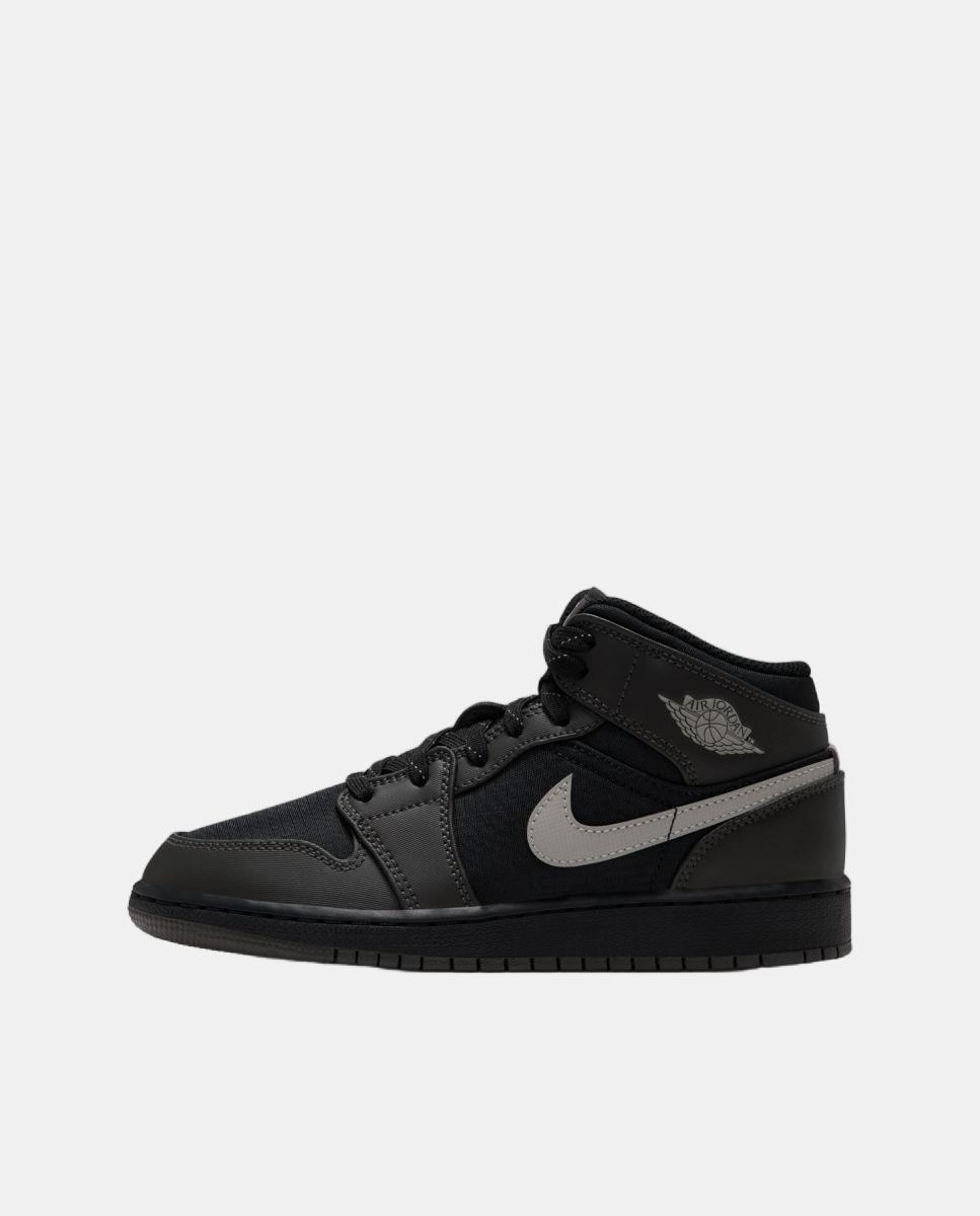 Zapatillas Casual de Niño AIR JORDAN 1 MID UTILITY GS Jordan - Negro Negro-11