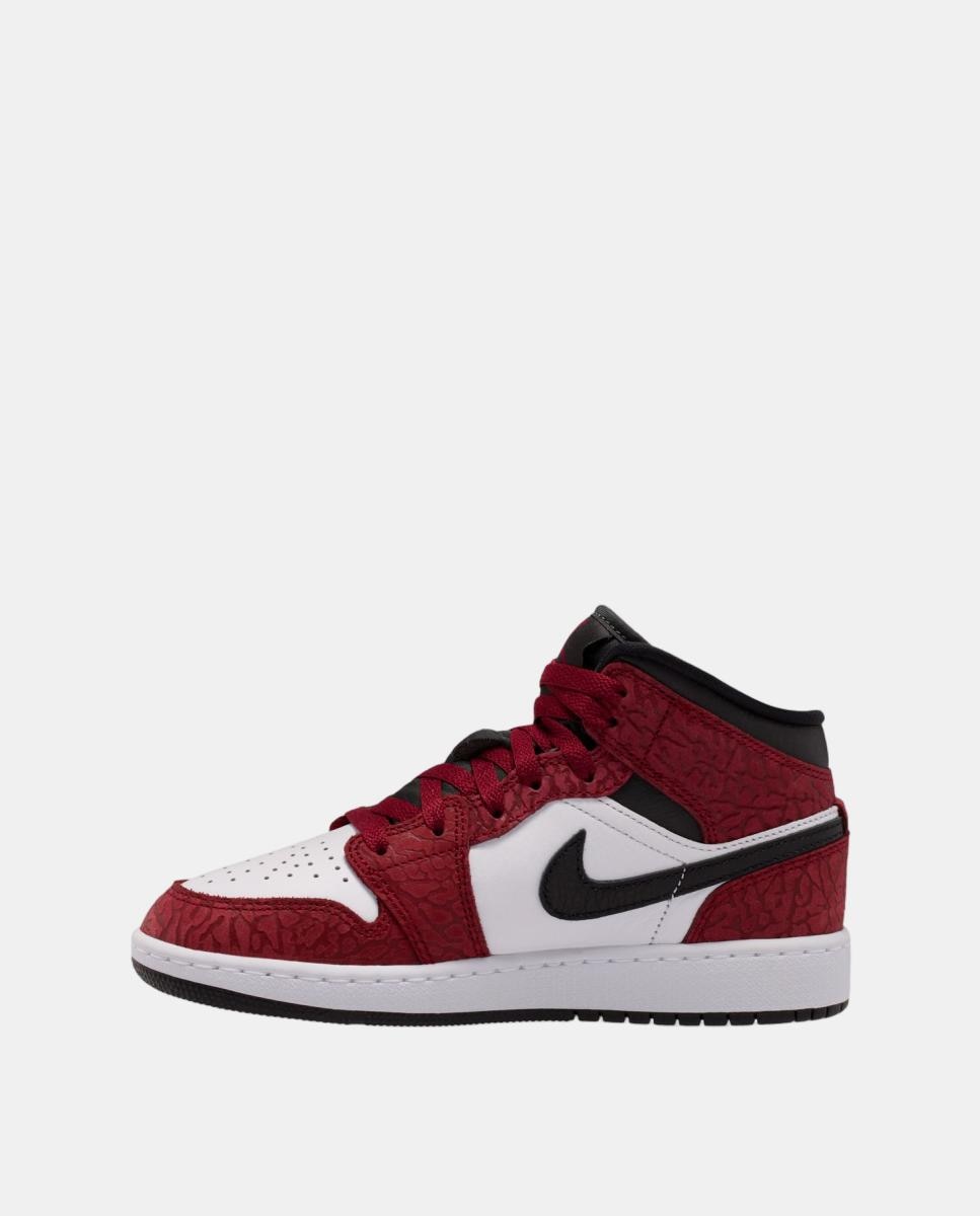 Zapatillas Casual de Niño AIR JORDAN 1 MID SE (GS) Jordan - Rojo Rojo-3