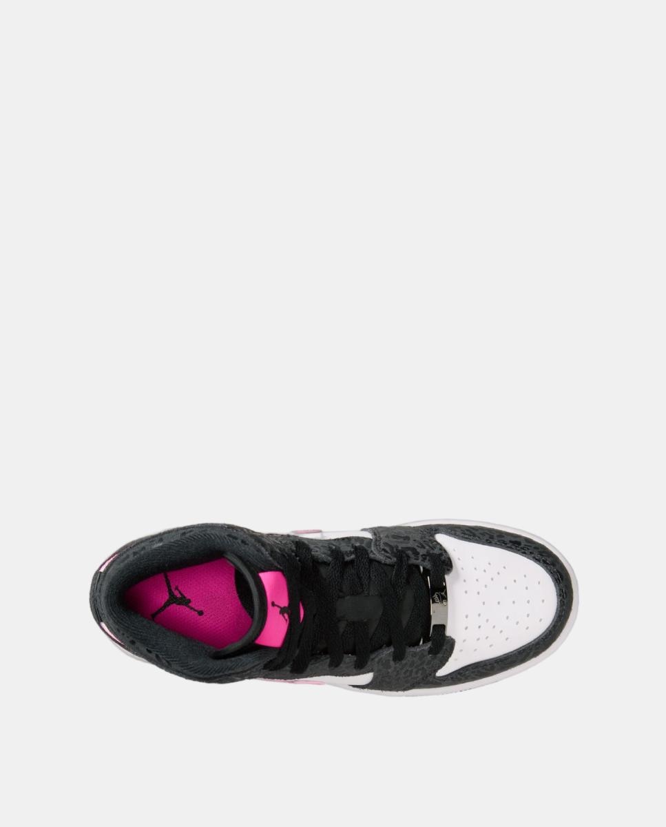 Imagen 2 de Zapatillas Casual de Niño AIR JORDAN 1 MID SE (GS) Jordan - Negro Negro