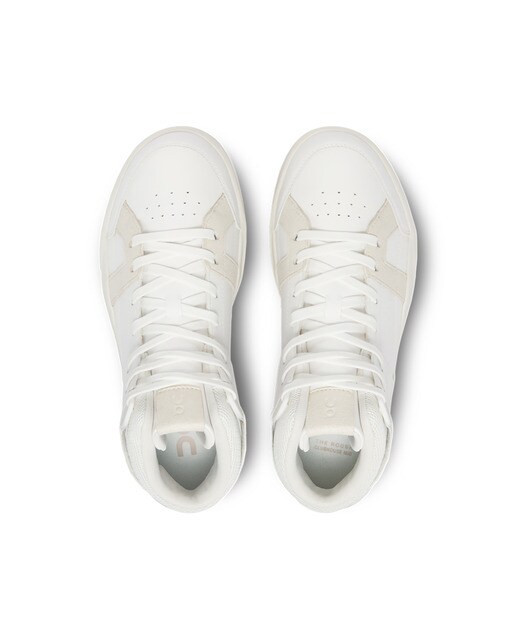 Zapatillas casual de mujer The Roger Clubhouse Mid On - Blanco Blanco-3