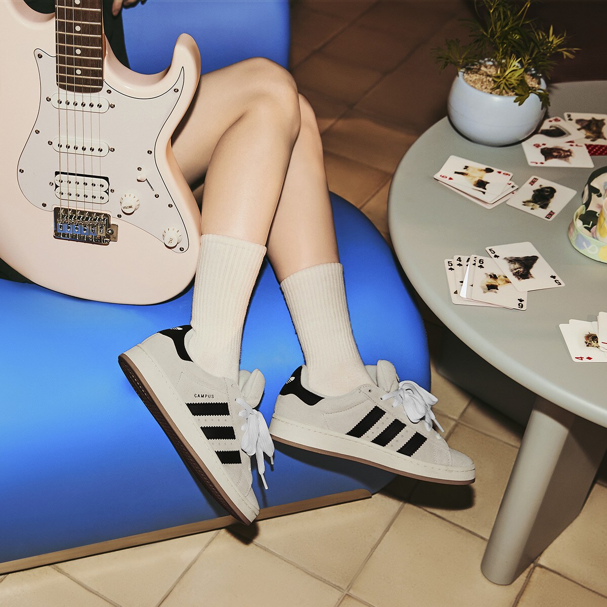 Sapatilhas Casual de Mulher Campus 00S W Originals Bege-9