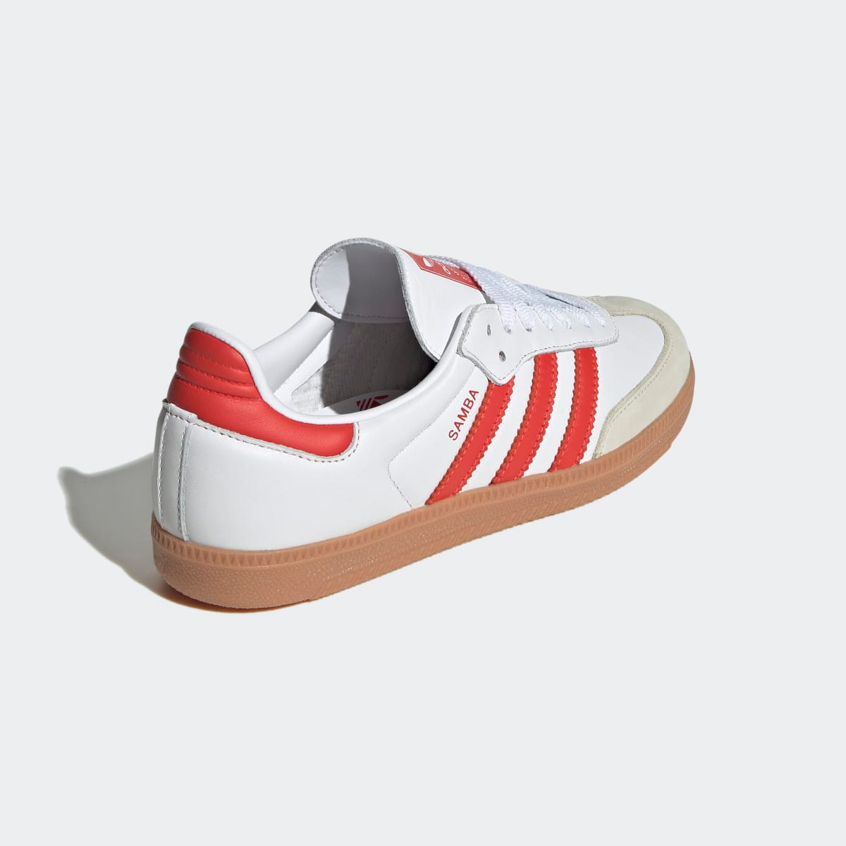 Sapatilhas Casual de Mulher Samba Og W Originals Branco / Vermelho-5