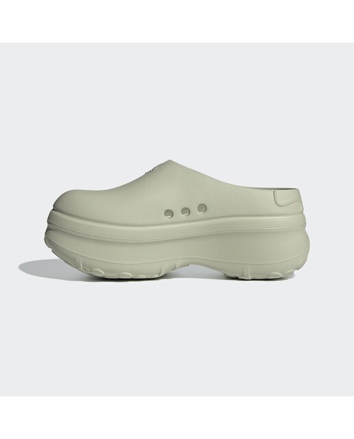 Sandálias Casual de Mulher Adifom Stan Mule W Verde-4