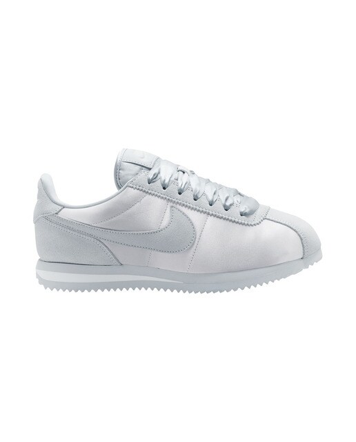 Sapatilhas Casual de Mulher Cortez Textile Cinzento-1