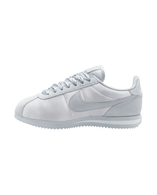 Sapatilhas Casual de Mulher Cortez Textile Cinzento-4