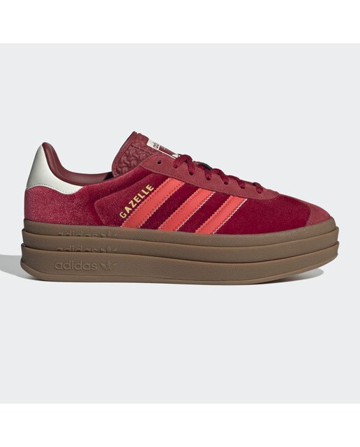 Sapatilhas Casual de Mulher Gazelle Bold W Originals Vermelho-1