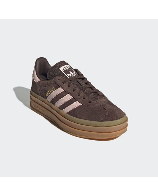 Sapatilhas Casual de Mulher Gazelle Bold W Originals Castanho-2