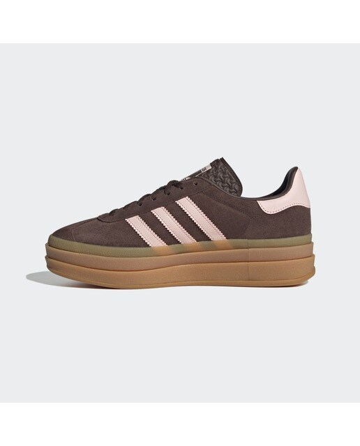 Sapatilhas Casual de Mulher Gazelle Bold W Originals Castanho-4