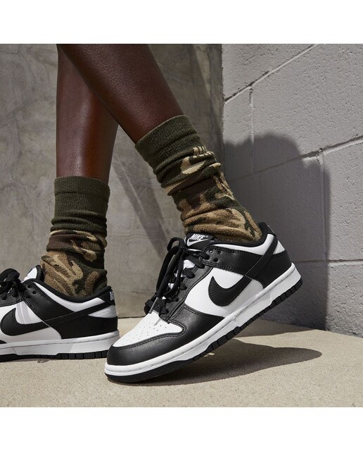Sapatilhas Casual de Mulher Dunk Low Branco-10