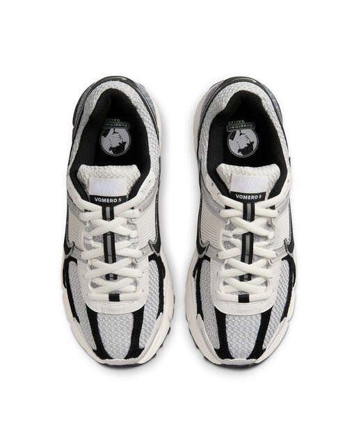 Sapatilhas de Mulher W Zoom Vomero 5 Branco / Preto-3