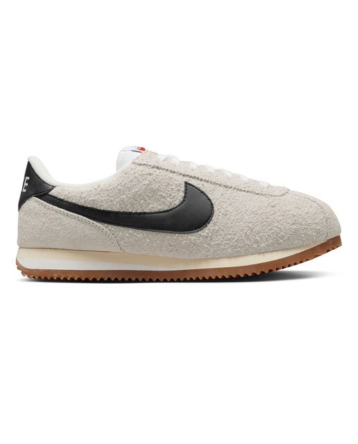 Sapatilhas Casual de Mulher Cortez Vintage Suede Branco / Azul-marinho-1