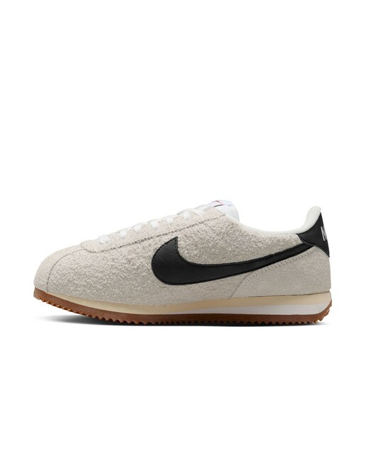 Sapatilhas Casual de Mulher Cortez Vintage Suede Branco / Azul-marinho-4