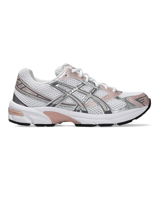 Sapatilhas Gel-1130 de Homem Branco / Rosa-1