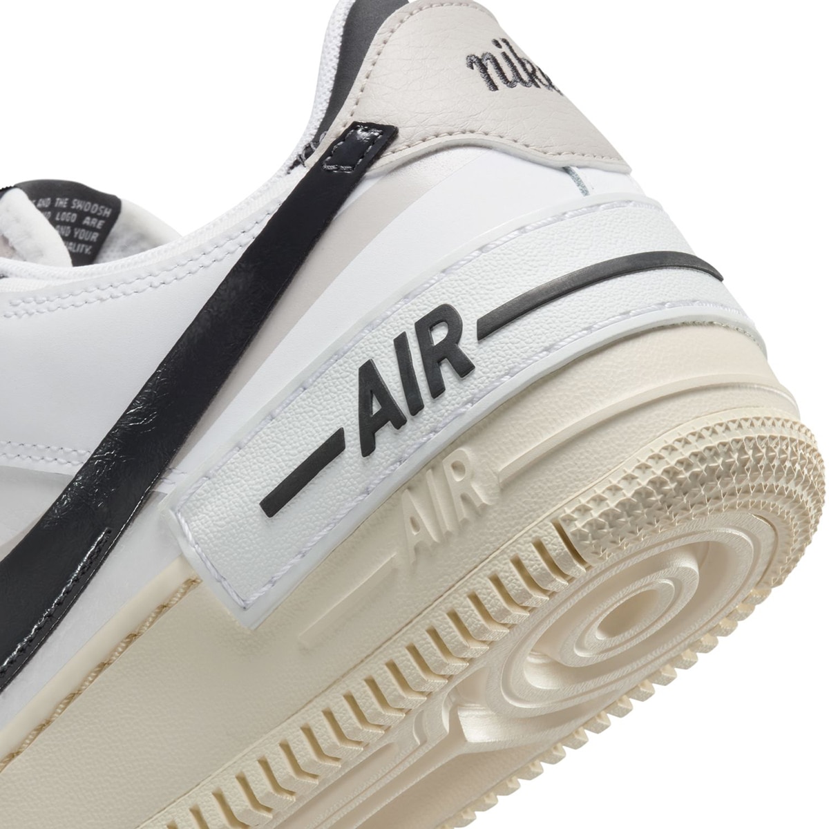 Sapatilhas Casual de Mulher Air Force 1 Shadow Branco-8