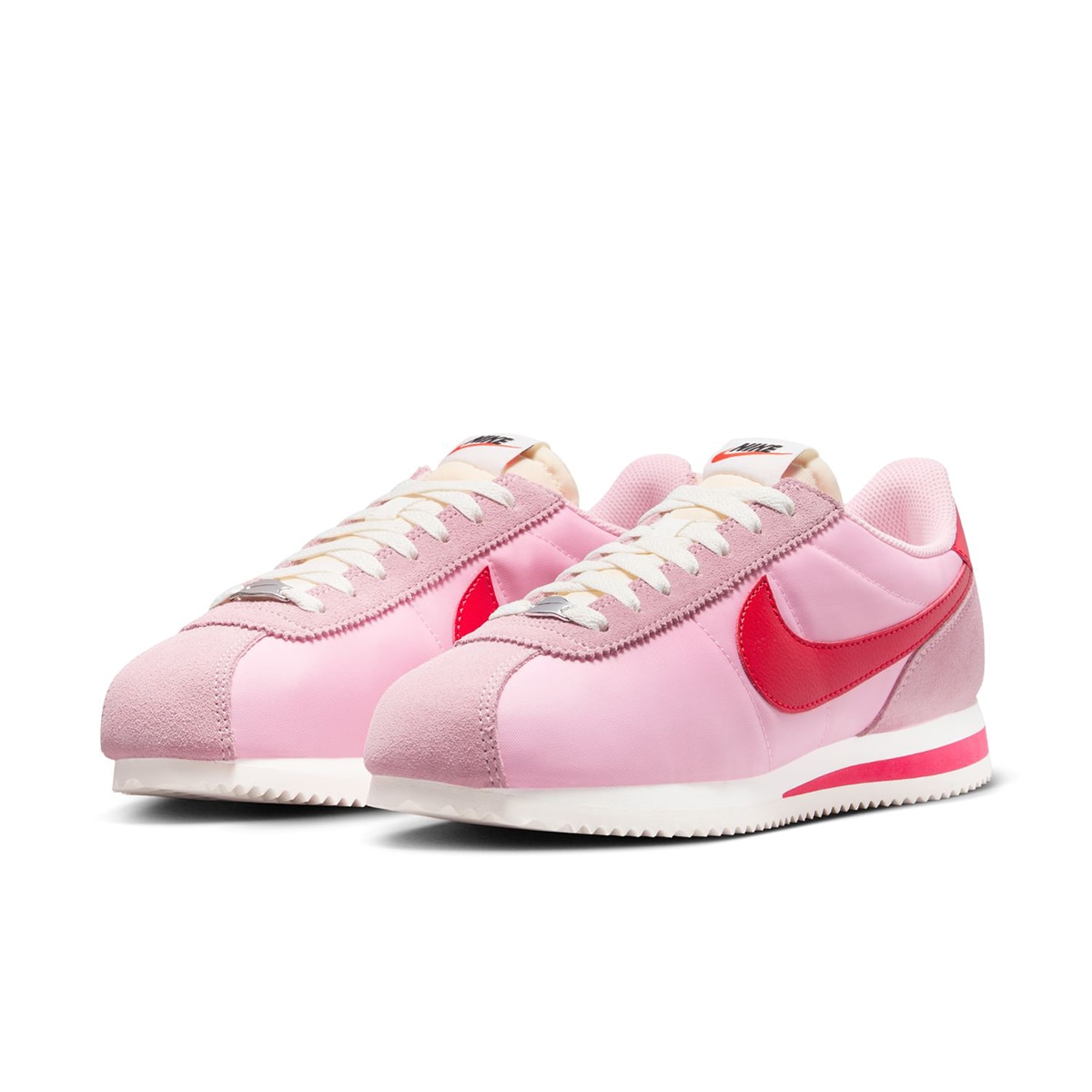 Sapatilhas Casual de Mulher Cortez Textile Vermelho-2