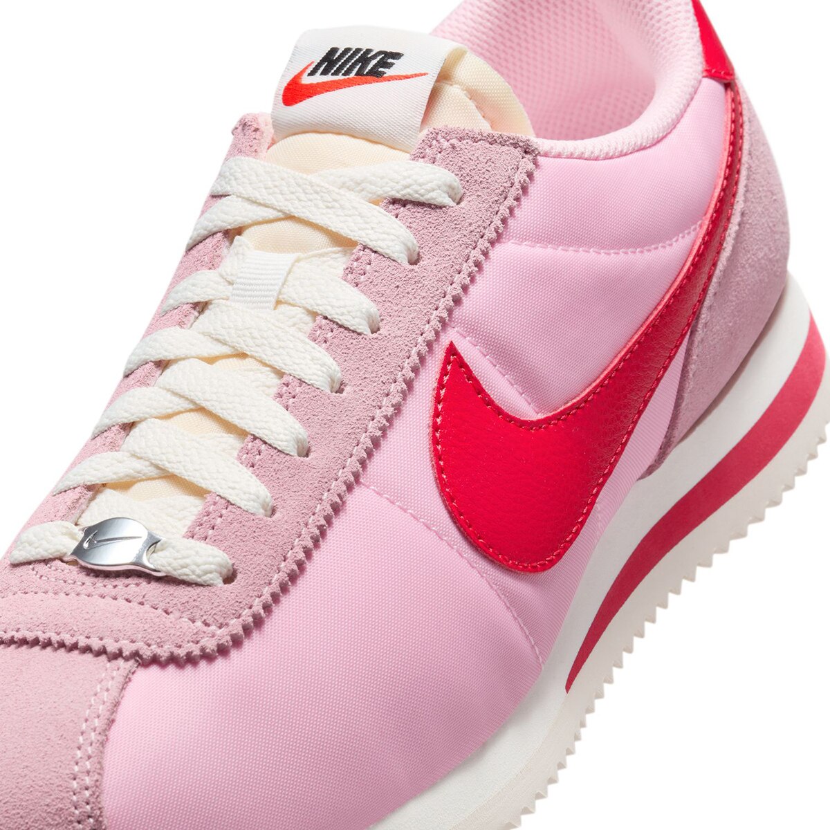 Sapatilhas Casual de Mulher Cortez Textile Vermelho-7