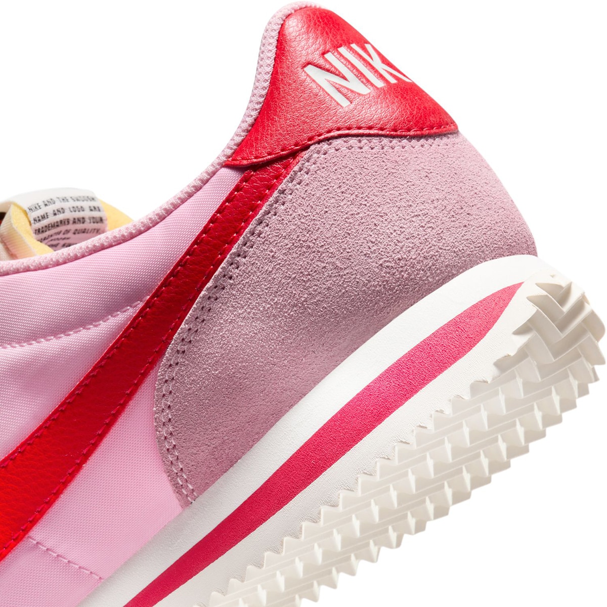 Sapatilhas Casual de Mulher Cortez Textile Vermelho-8