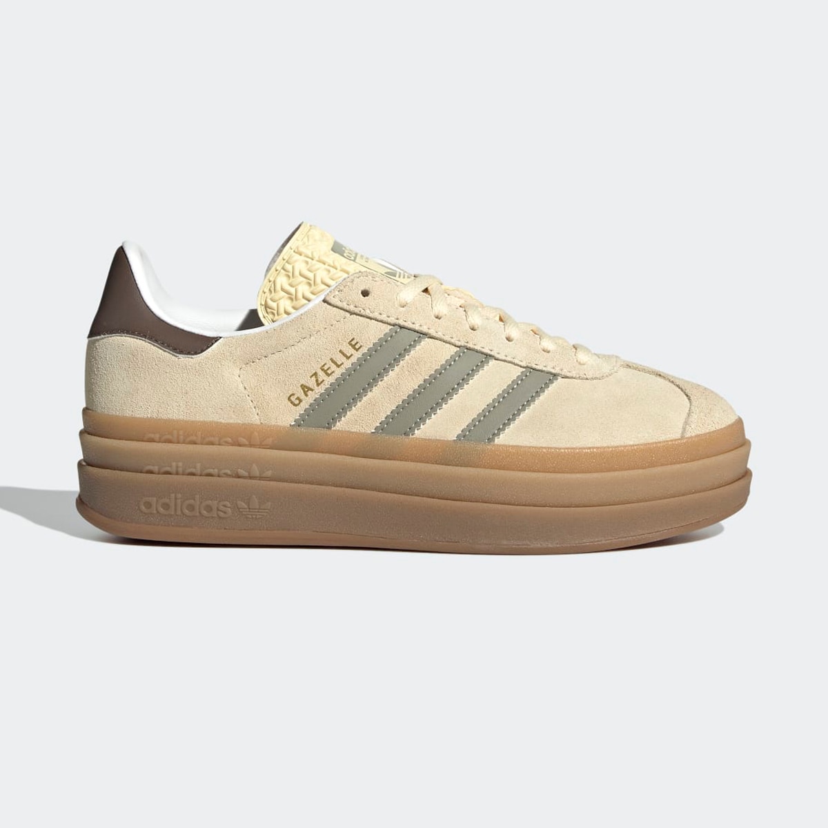 Sapatilhas Casual de Mulher Gazelle Bold W Originals Amarelo-1