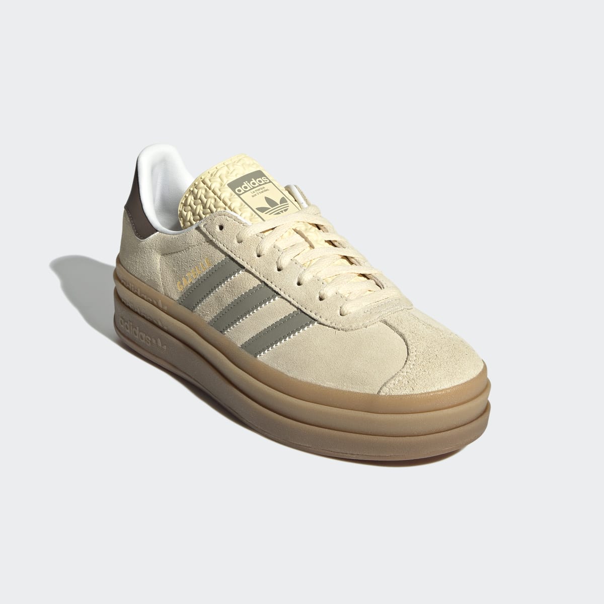 Sapatilhas Casual de Mulher Gazelle Bold W Originals Amarelo-2