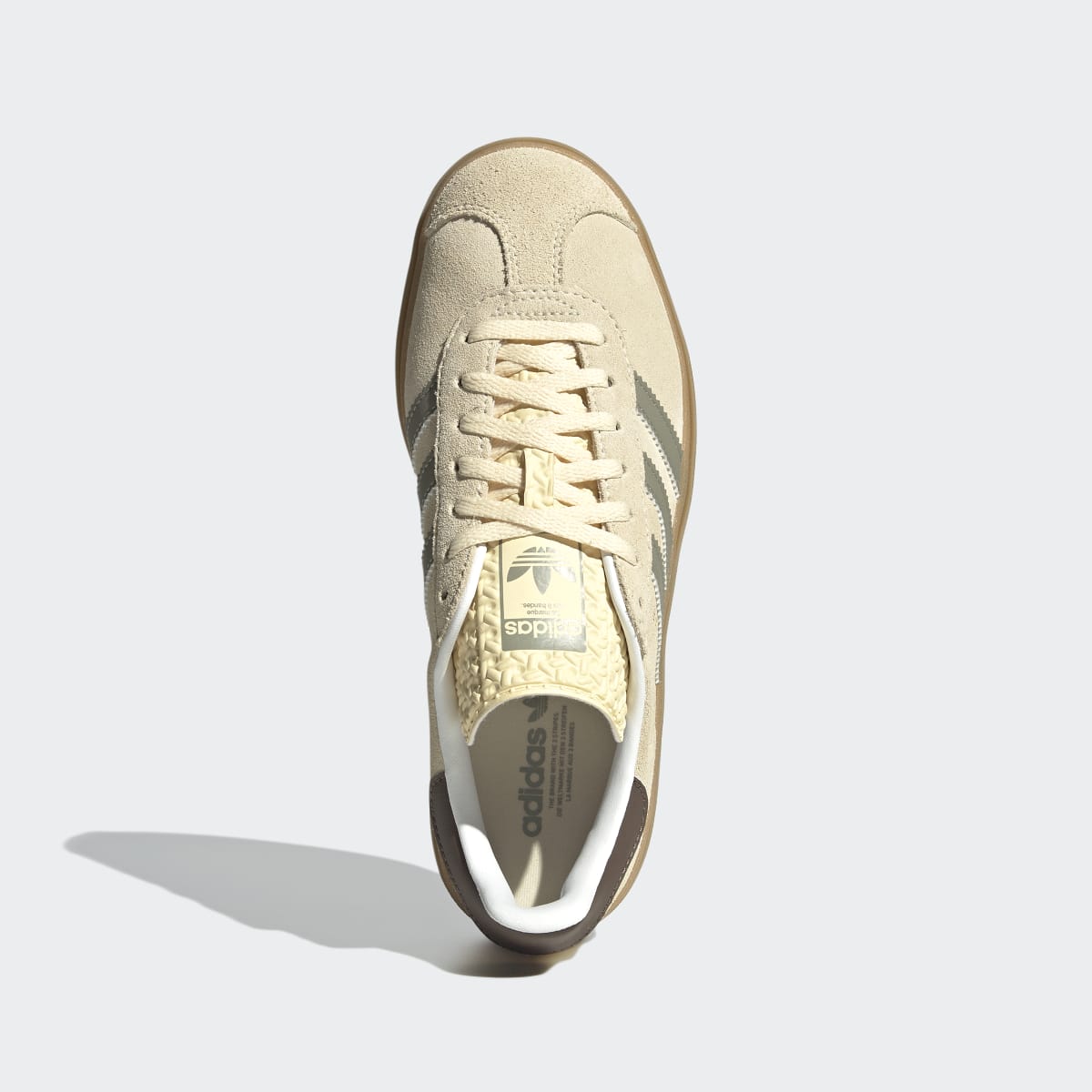Sapatilhas Casual de Mulher Gazelle Bold W Originals Amarelo-3