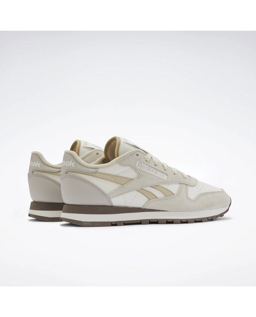 Sapatilhas Casual de Mulher Classic Leather Branco-4