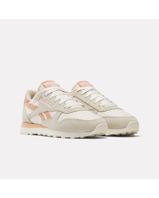 Sapatilhas Casual de Mulher Classic Leather Branco-2
