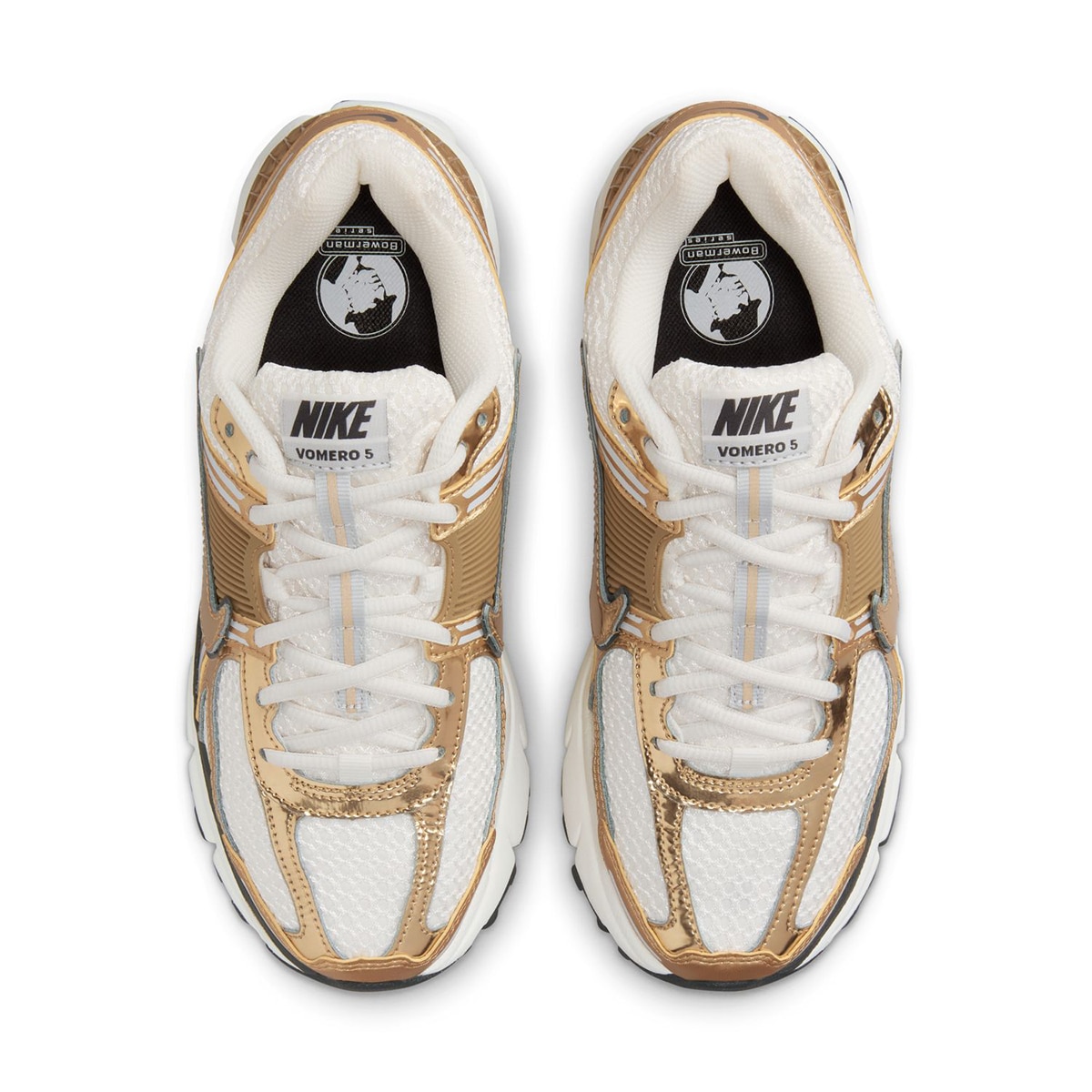 Sapatilhas Casual de Mulher Zoom Vomero 5 Gold Cinzento-3