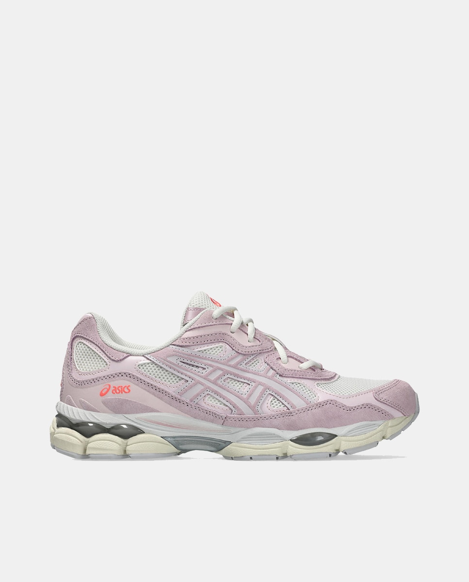 Asics GEL-NYC para mujer - Blanco / Rosa Blanco / Rosa-1